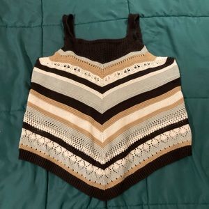 Knitted crop top